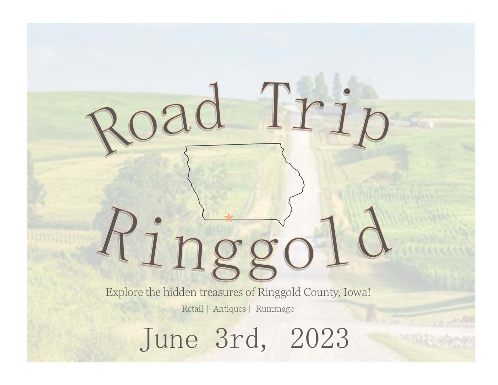 Road Trip the backroads of Ringgold County Iowa and discover shops, rummage sales, antiques, boutiques & more!